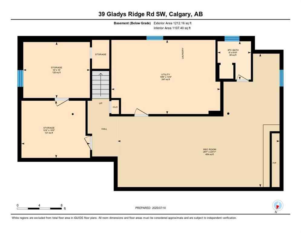 MLS® A2239074 - 39 Gladys Ridge Road SW in Glendale Calgary, Residential