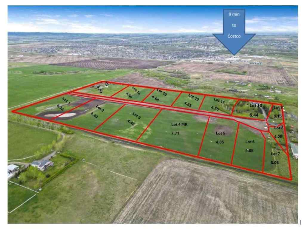 MLS® A2239161 - Unit #Lot #3 386222 32 Street E in NONE Rural Foothills County, Land