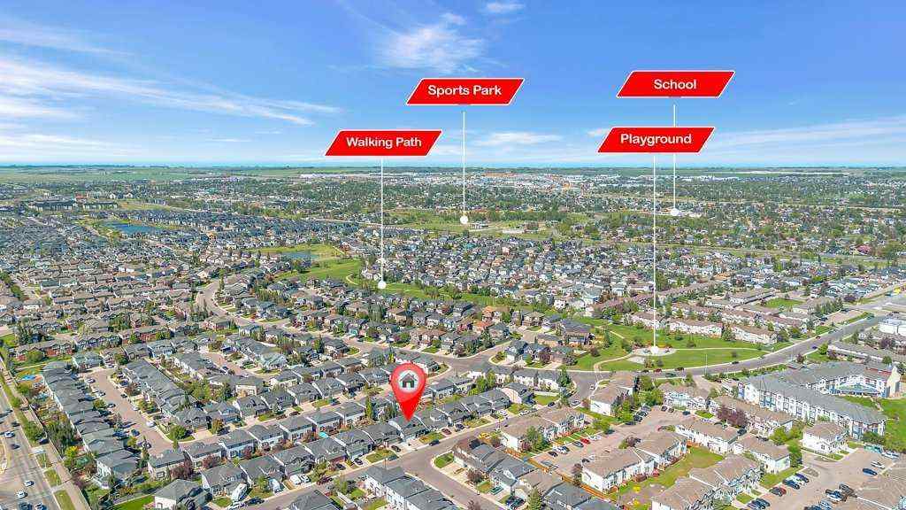 MLS® A2239177 - 720 Luxstone Square SW in Luxstone Airdrie, Residential
