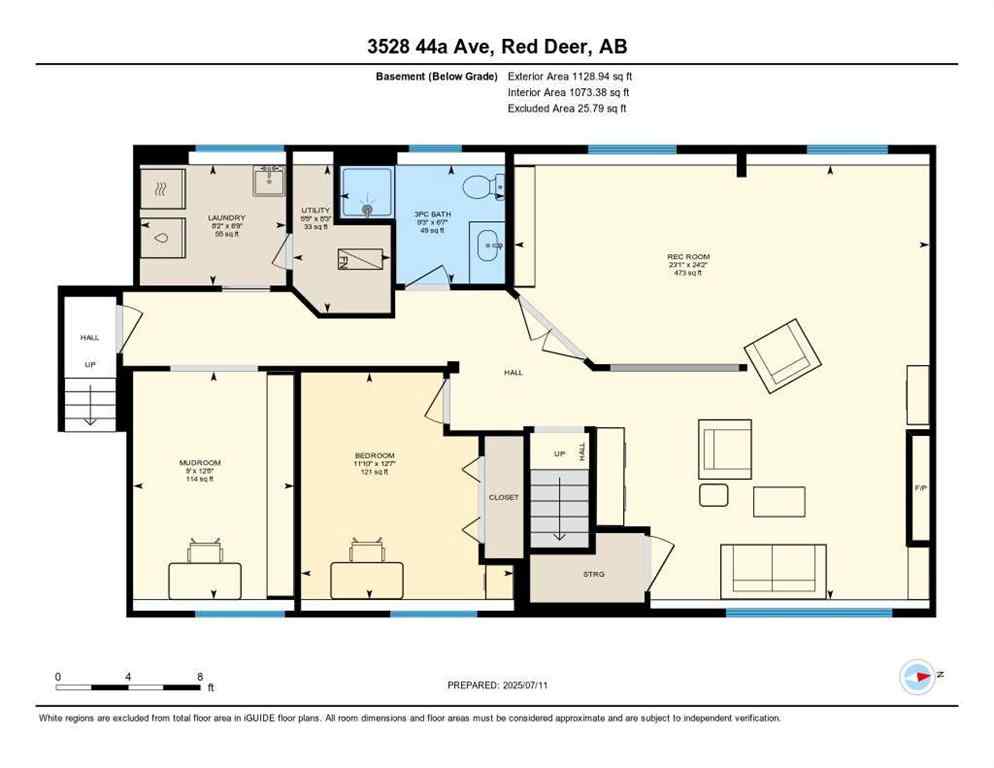 MLS® A2239231 - 3528 44A Avenue  in Mountview Red Deer, Residential