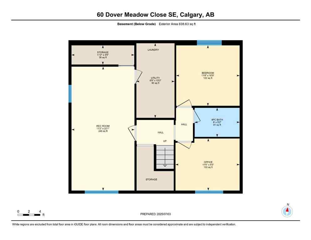 MLS® A2239277 - 60 Dover Meadow Close SE in Dover Calgary, Residential
