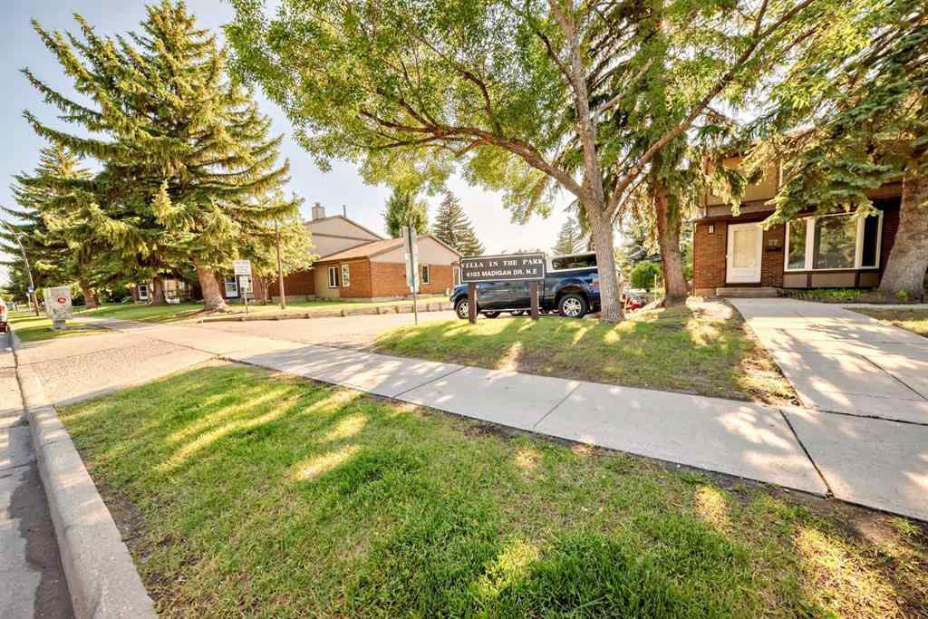 MLS® A2239315 - Unit #100 6103 Madigan Drive NE in Marlborough Park Calgary, Residential