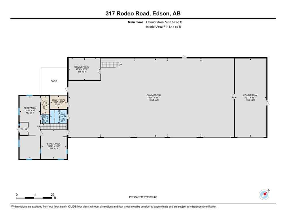 MLS® A2239341 - 317 Rodeo Road  in NONE Edson, Commercial