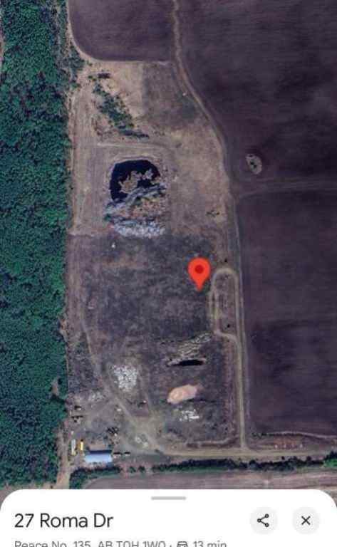 MLS® A2239360 - 27 Roma Drive   in NONE Rural Peace No. 135, M.D. of, Land