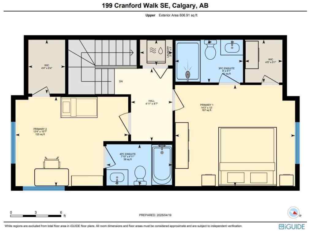 MLS® A2239399 - 199 Cranford Walk SE in Cranston Calgary, Residential