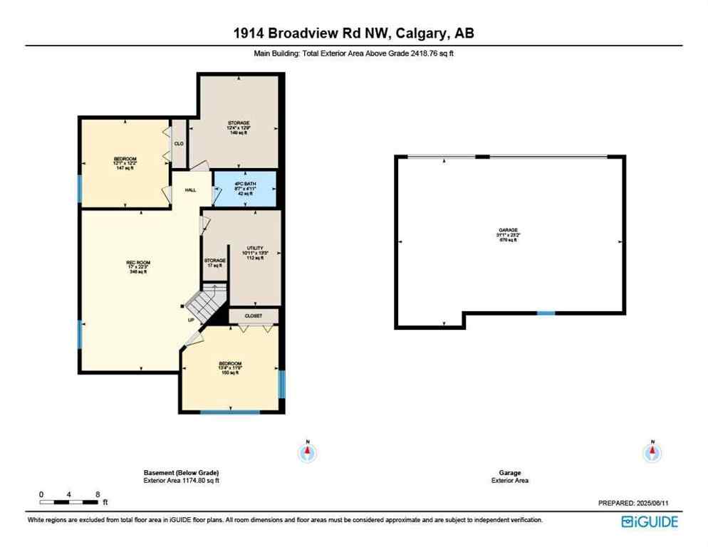 MLS® A2239424 - 1914 Broadview Road NW in West Hillhurst Calgary, Residential