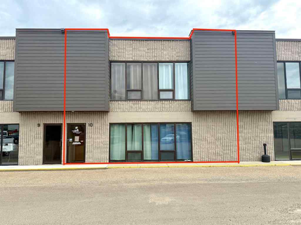 MLS® A2239425 - Unit #10 5112 47 Avenue  in North Industrial Innisfail, Commercial