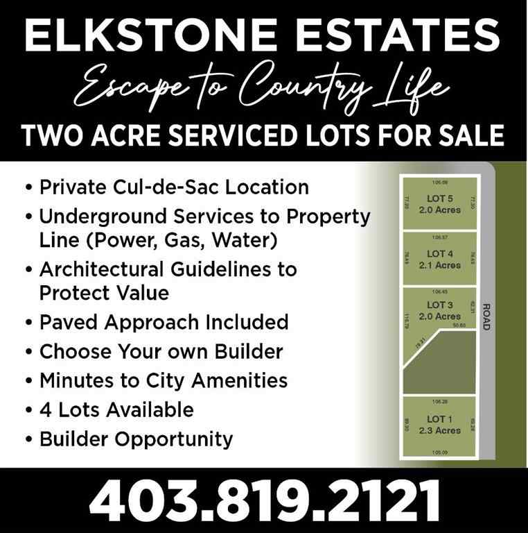 MLS® A2239428 - 29 Elkstone Way  in Glendale Meadows Rural Rocky View County, Land