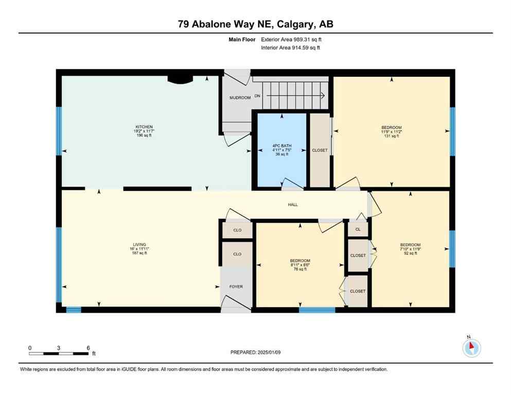 MLS® A2239465 - 79 abalone Way NE in Abbeydale Calgary, Residential