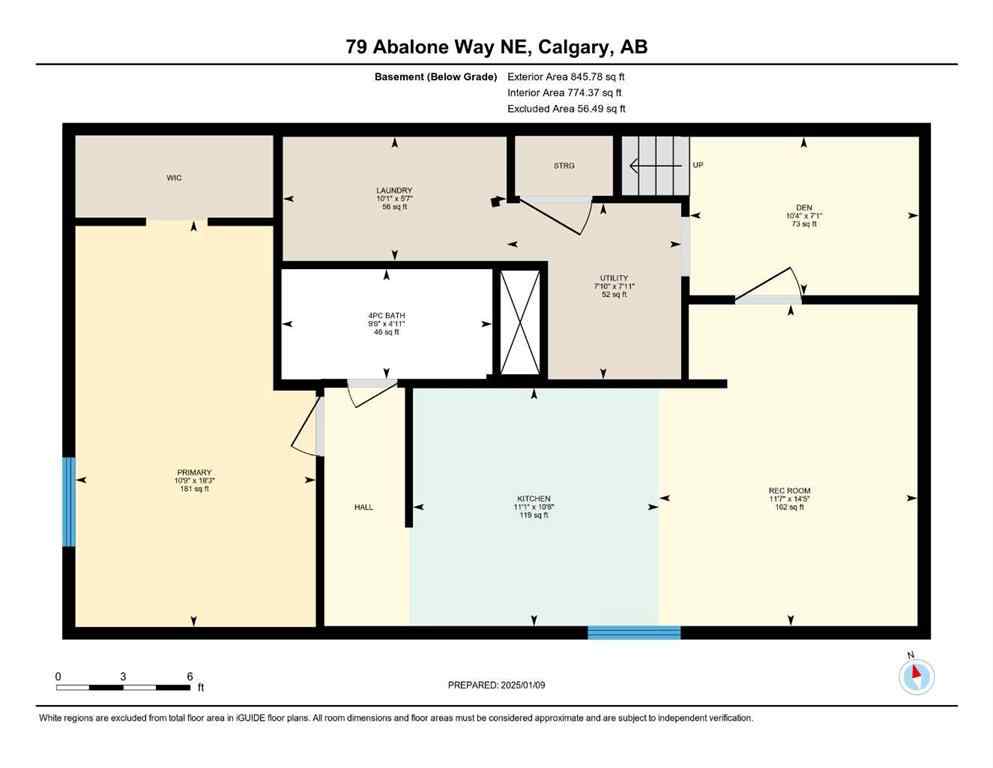 MLS® A2239465 - 79 abalone Way NE in Abbeydale Calgary, Residential