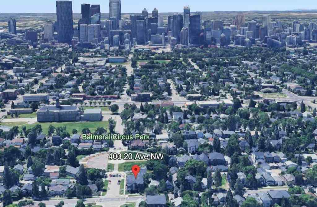 MLS® A2239529 - 403 20 Avenue NW in Mount Pleasant Calgary, Residential