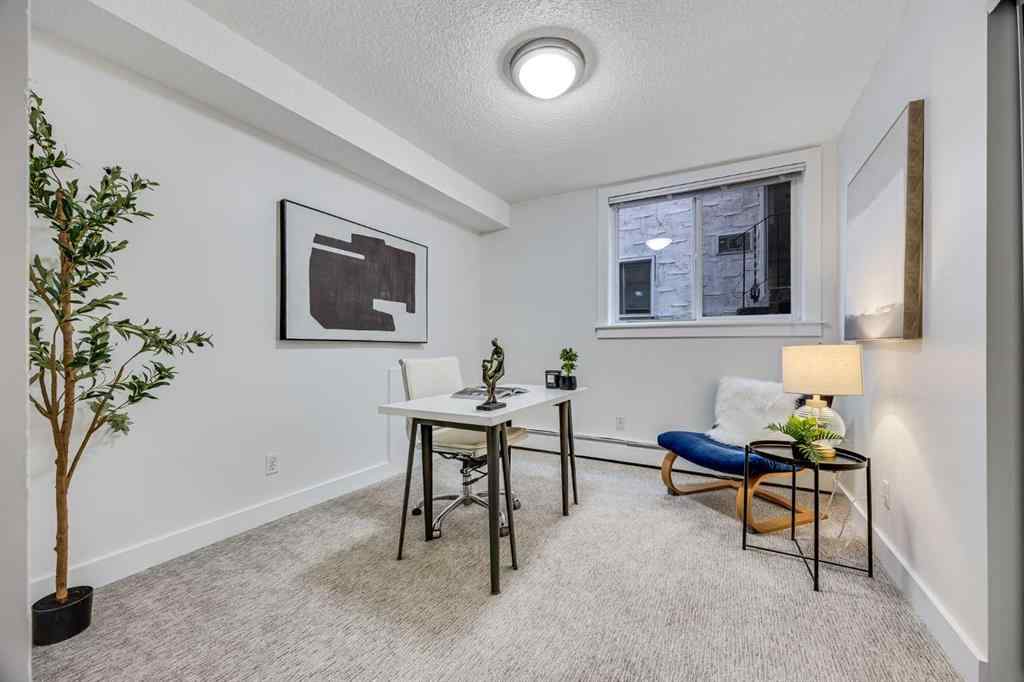 MLS® A2239535 - Unit #105 927 2 Avenue NW in Sunnyside Calgary, Residential