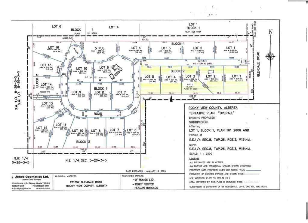 MLS® A2239564 - 21 Elkstone Way  in Glendale Meadows Rural Rocky View County, Land