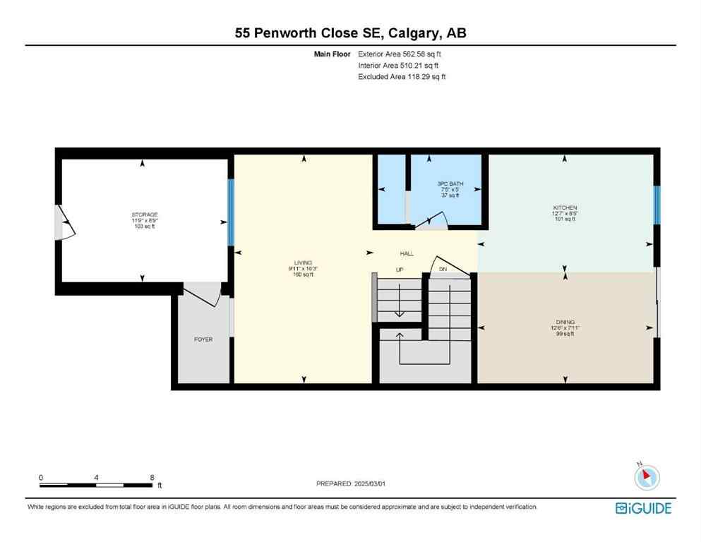MLS® A2239575 - 55 Penworth Close SE in Penbrooke Meadows Calgary, Residential