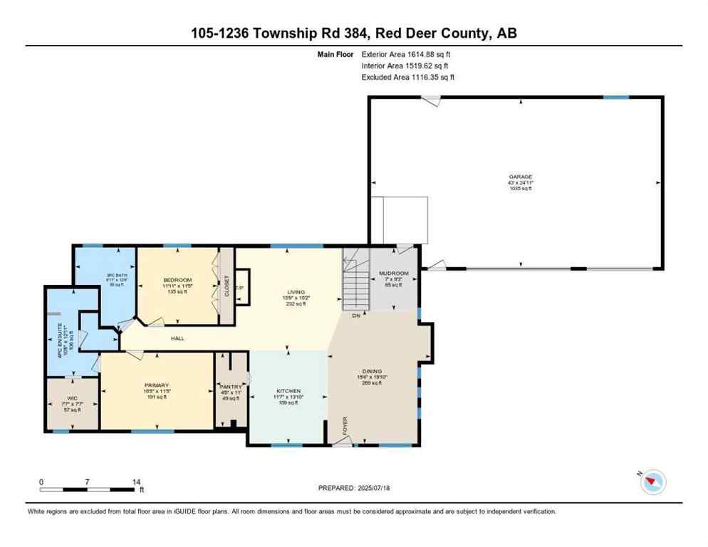 MLS® A2239576 - Unit #105 1236 384 Township  in Valley Meadows Rural Red Deer County, Residential