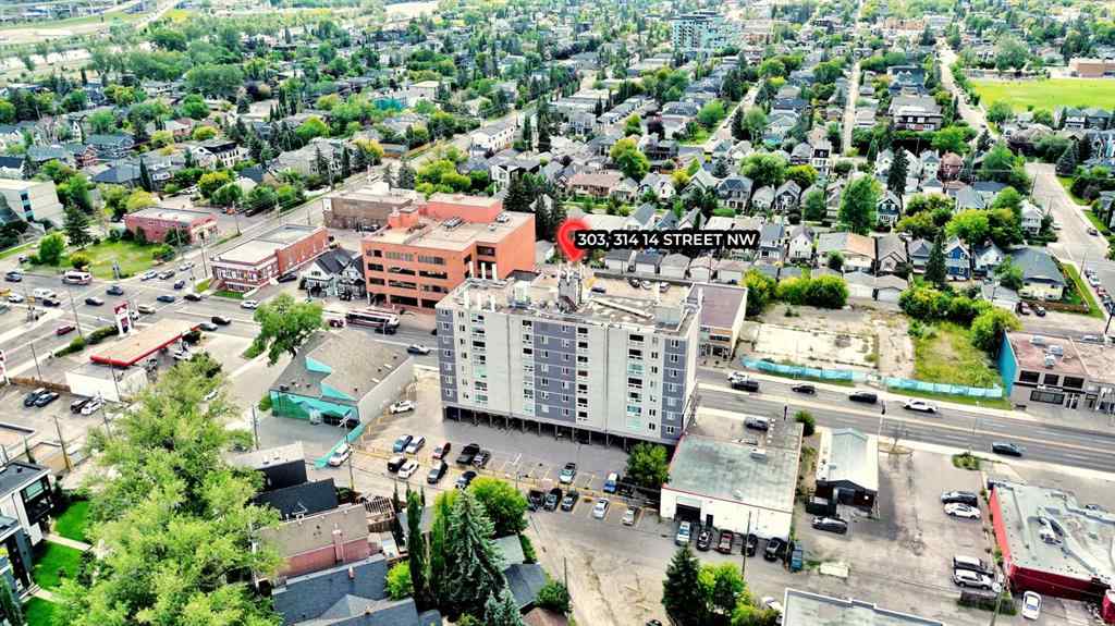 MLS® A2239601 - Unit #303 314 14 Street NW in Hillhurst Calgary, Residential