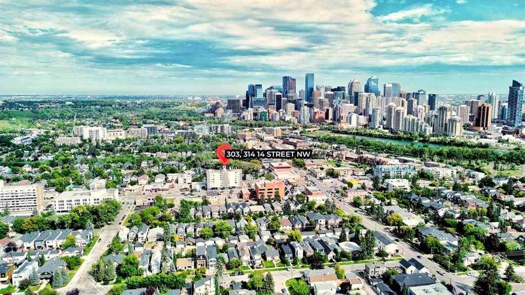 MLS® A2239601 - Unit #303 314 14 Street NW in Hillhurst Calgary, Residential