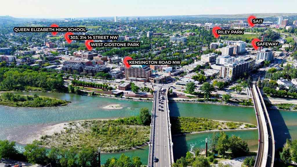MLS® A2239601 - Unit #303 314 14 Street NW in Hillhurst Calgary, Residential