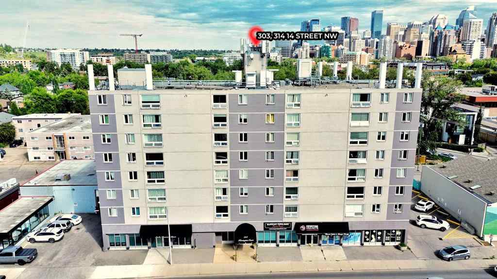 MLS® A2239601 - Unit #303 314 14 Street NW in Hillhurst Calgary, Residential