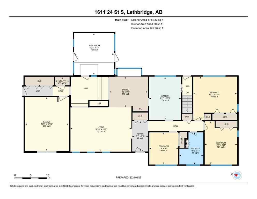 MLS® A2239618 - 1611 24 Street S in Agnes Davidson Lethbridge, Residential