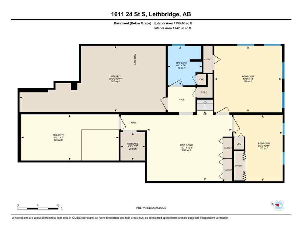 MLS® A2239618 - 1611 24 Street S in Agnes Davidson Lethbridge, Residential