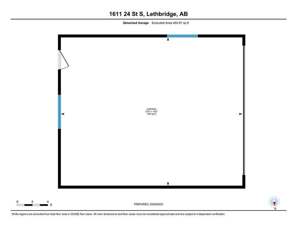MLS® A2239618 - 1611 24 Street S in Agnes Davidson Lethbridge, Residential
