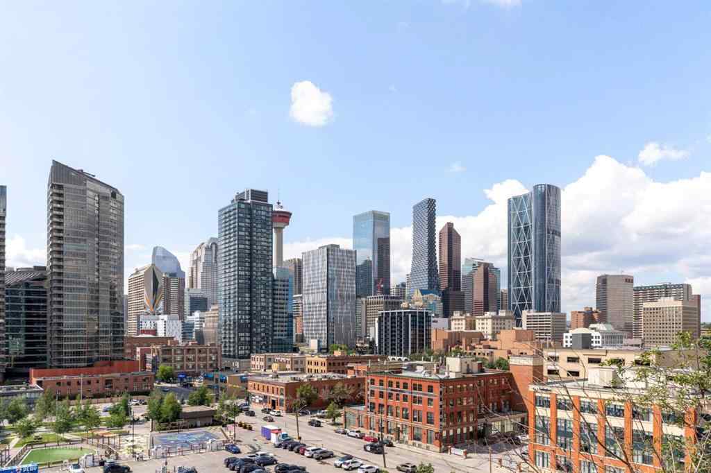 MLS® A2239713 - Unit #808 1188 3 Street SE in Beltline Calgary, Residential