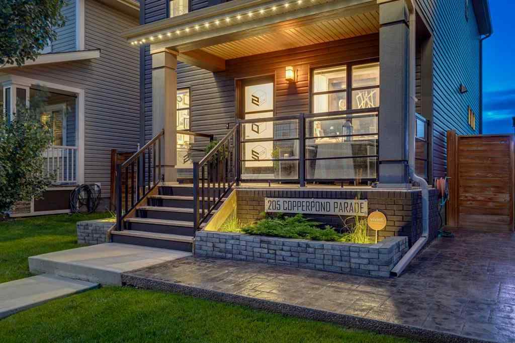 MLS® A2239718 - 205 Copperpond Parade SE in Copperfield Calgary, Residential