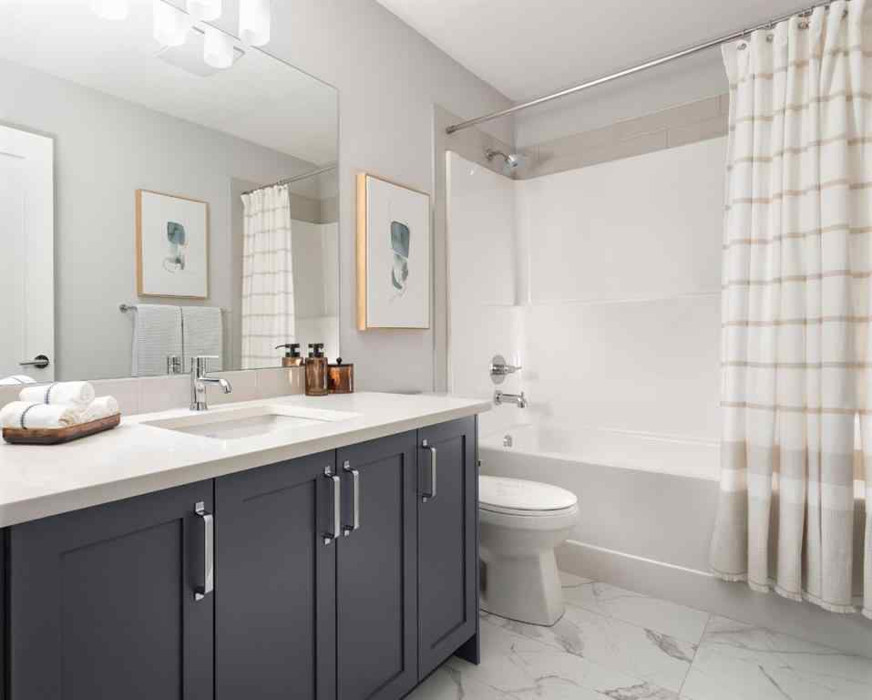 MLS® A2239731 - Unit #1202 201 Cooperswood Green SW in Coopers Crossing Airdrie, Residential