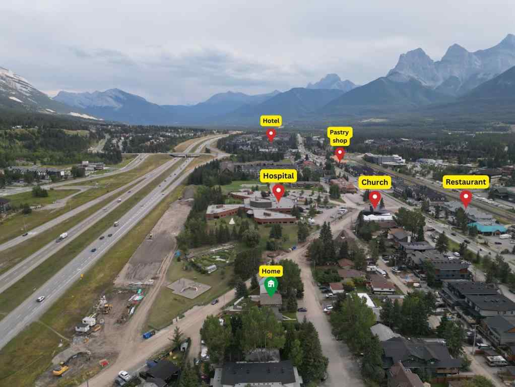 MLS® A2239732 - 1306 1 Avenue  in Teepee Town Canmore, Residential