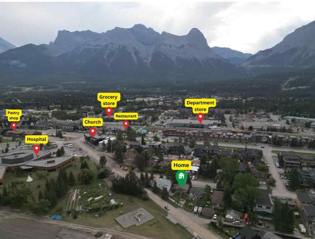 MLS® A2239732 - 1306 1 Avenue  in Teepee Town Canmore, Residential