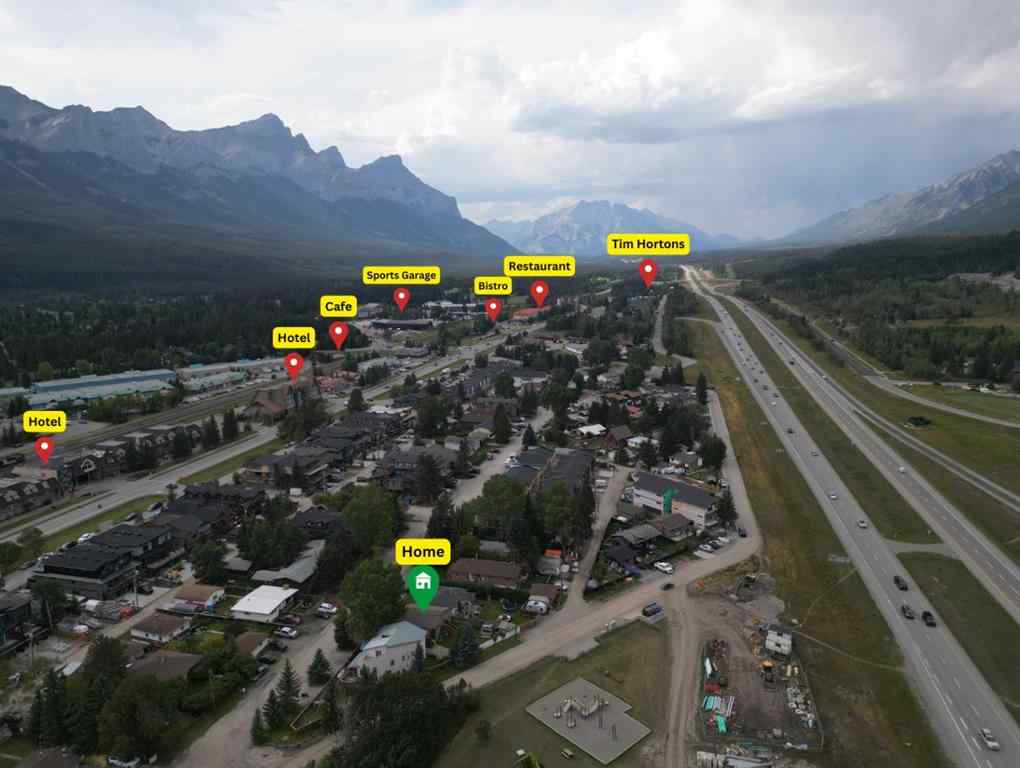 MLS® A2239732 - 1306 1 Avenue  in Teepee Town Canmore, Residential