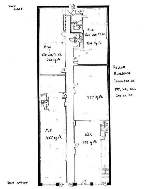 MLS® A2239826 - 524 2 Street SE in NONE Medicine Hat, Commercial