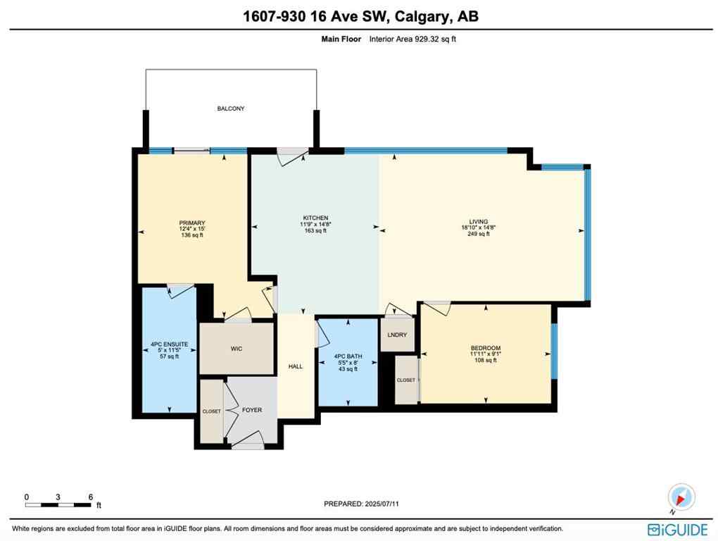 MLS® A2239870 - Unit #1607 930 16 Avenue SW in Beltline Calgary, Residential