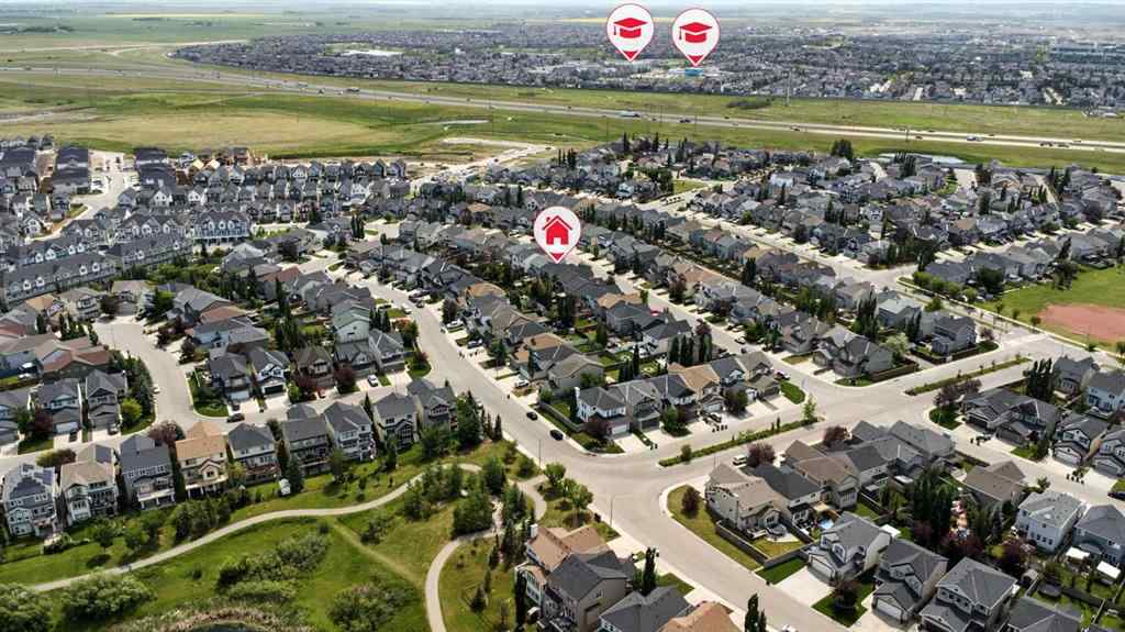 MLS® A2239887 - 44 Copperleaf Way SE in Copperfield Calgary, Residential