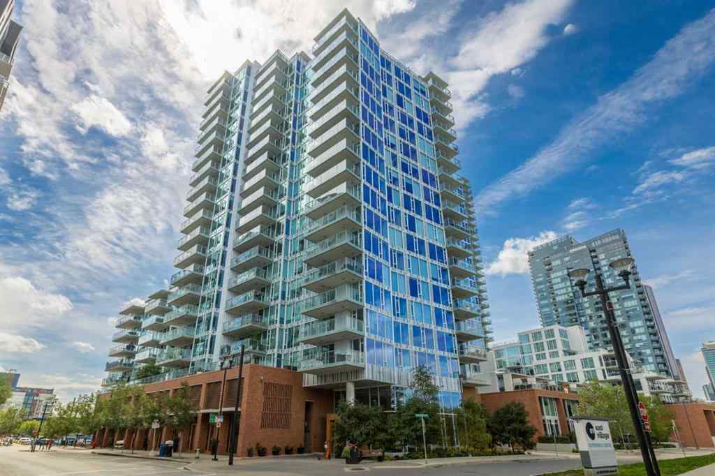 MLS® A2239964 - Unit #1504 519 Riverfront Avenue SE in Downtown East Village Calgary, Residential