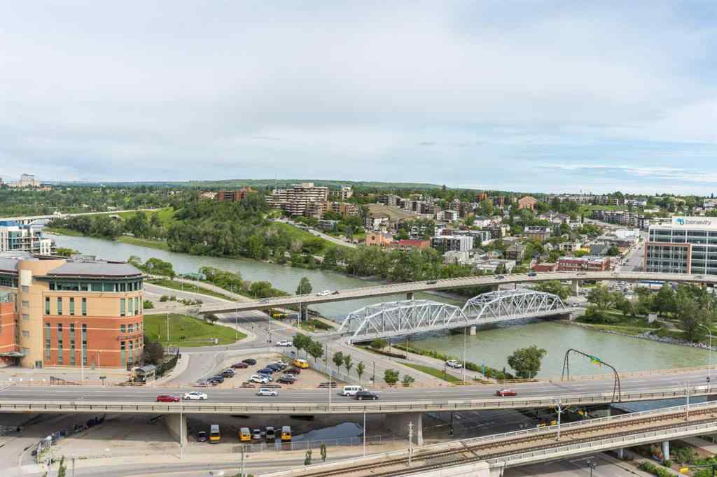 MLS® A2239964 - Unit #1504 519 Riverfront Avenue SE in Downtown East Village Calgary, Residential