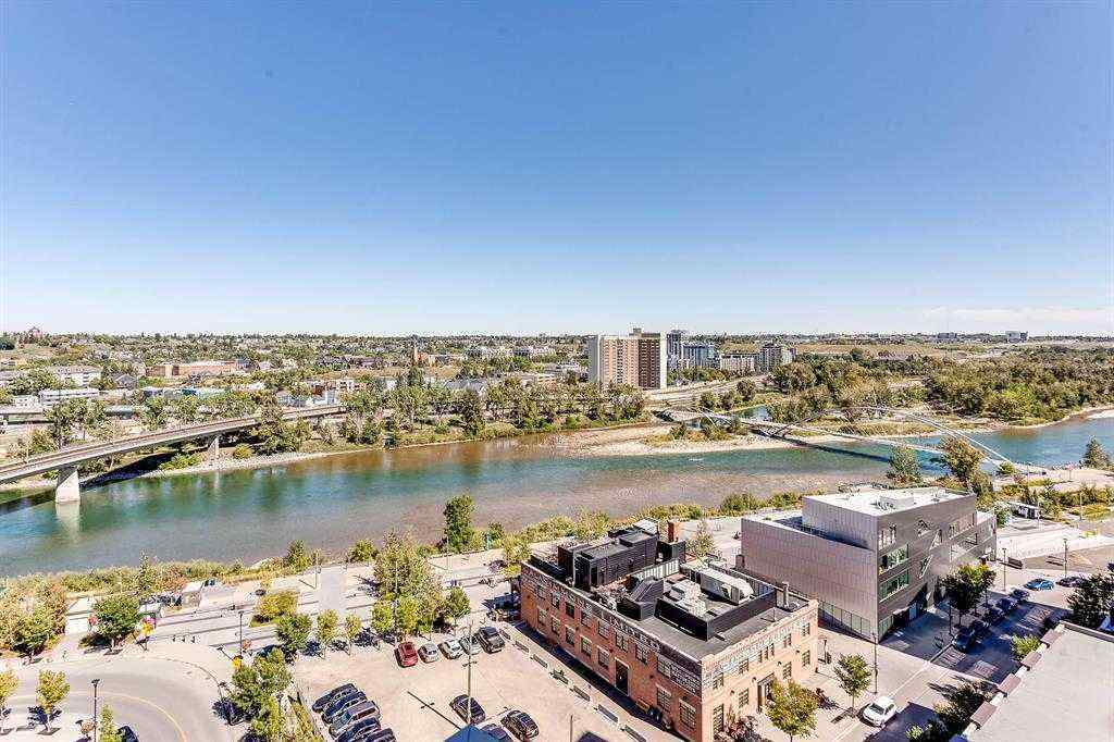 MLS® A2239964 - Unit #1504 519 Riverfront Avenue SE in Downtown East Village Calgary, Residential