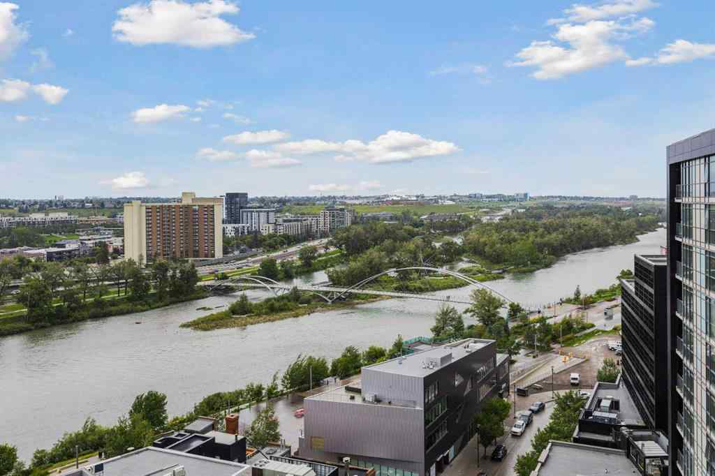 MLS® A2239964 - Unit #1504 519 Riverfront Avenue SE in Downtown East Village Calgary, Residential