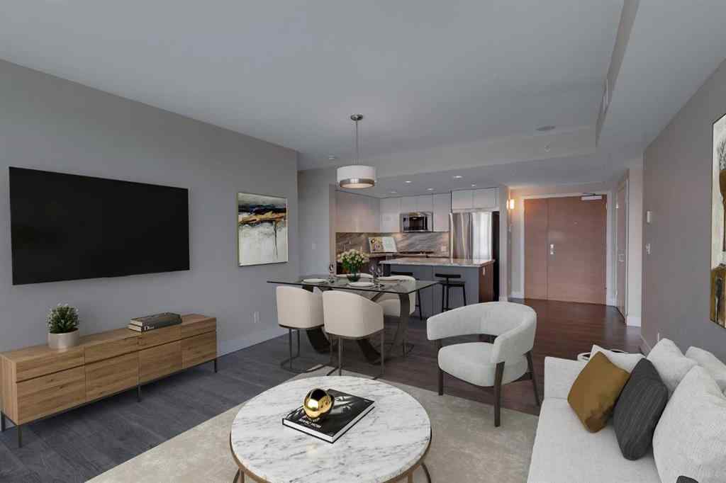 MLS® A2239964 - Unit #1504 519 Riverfront Avenue SE in Downtown East Village Calgary, Residential