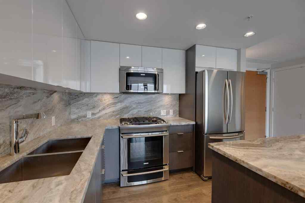 MLS® A2239964 - Unit #1504 519 Riverfront Avenue SE in Downtown East Village Calgary, Residential