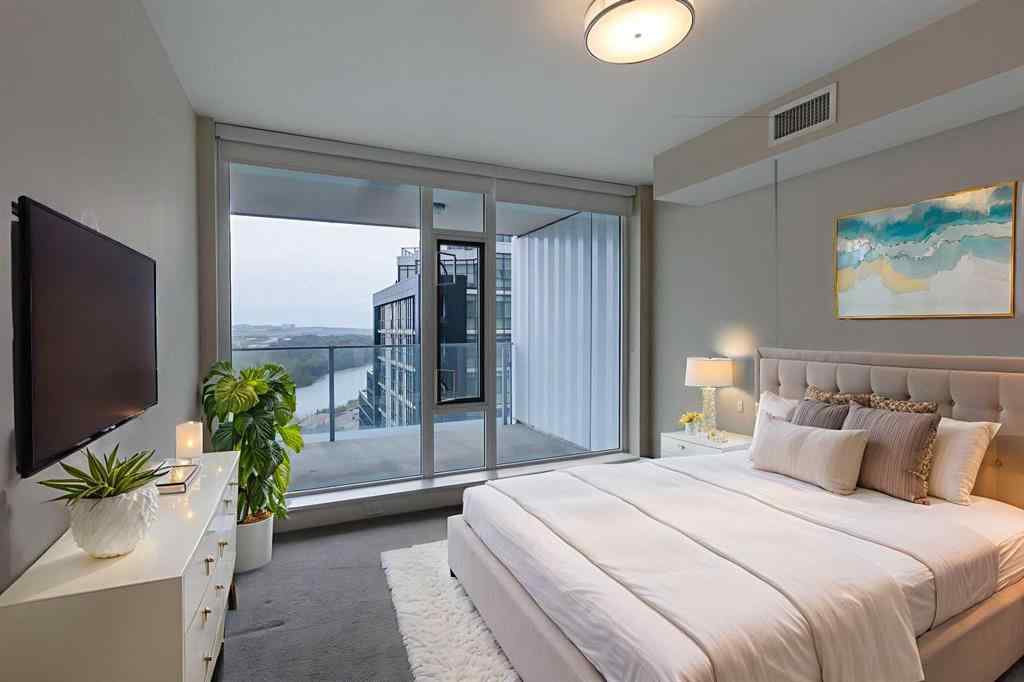 MLS® A2239964 - Unit #1504 519 Riverfront Avenue SE in Downtown East Village Calgary, Residential
