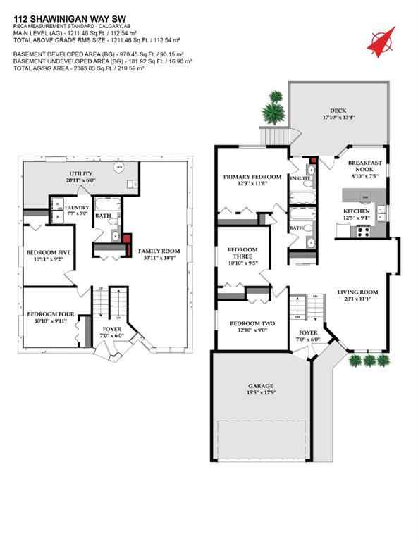 MLS® A2239969 - 112 Shawinigan Way SW in Shawnessy Calgary, Residential