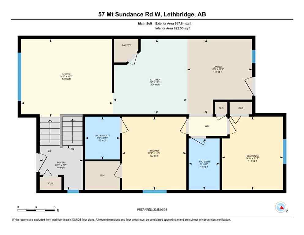 MLS® A2240187 - 57 Mt Sundance Road W in Sunridge Lethbridge, Residential