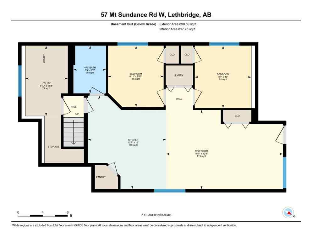 MLS® A2240187 - 57 Mt Sundance Road W in Sunridge Lethbridge, Residential
