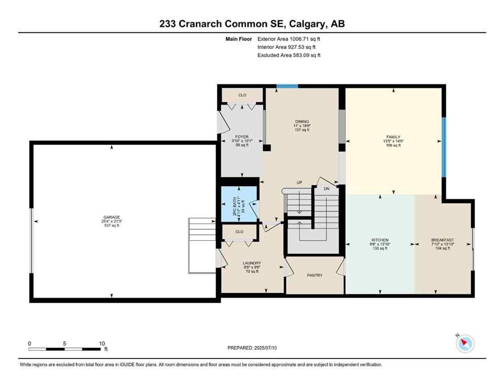 MLS® A2240306 - 233 Cranarch Common SE in Cranston Calgary, Residential