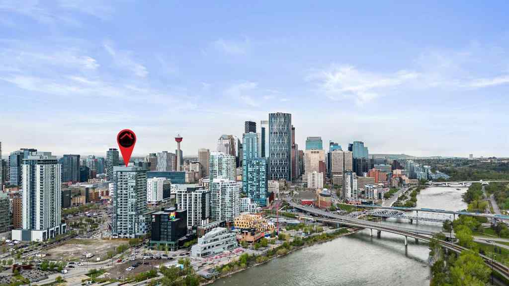 MLS® A2240332 - Unit #2104 615 6 Avenue SE in Downtown East Village Calgary, Residential