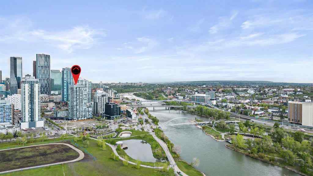 MLS® A2240332 - Unit #2104 615 6 Avenue SE in Downtown East Village Calgary, Residential