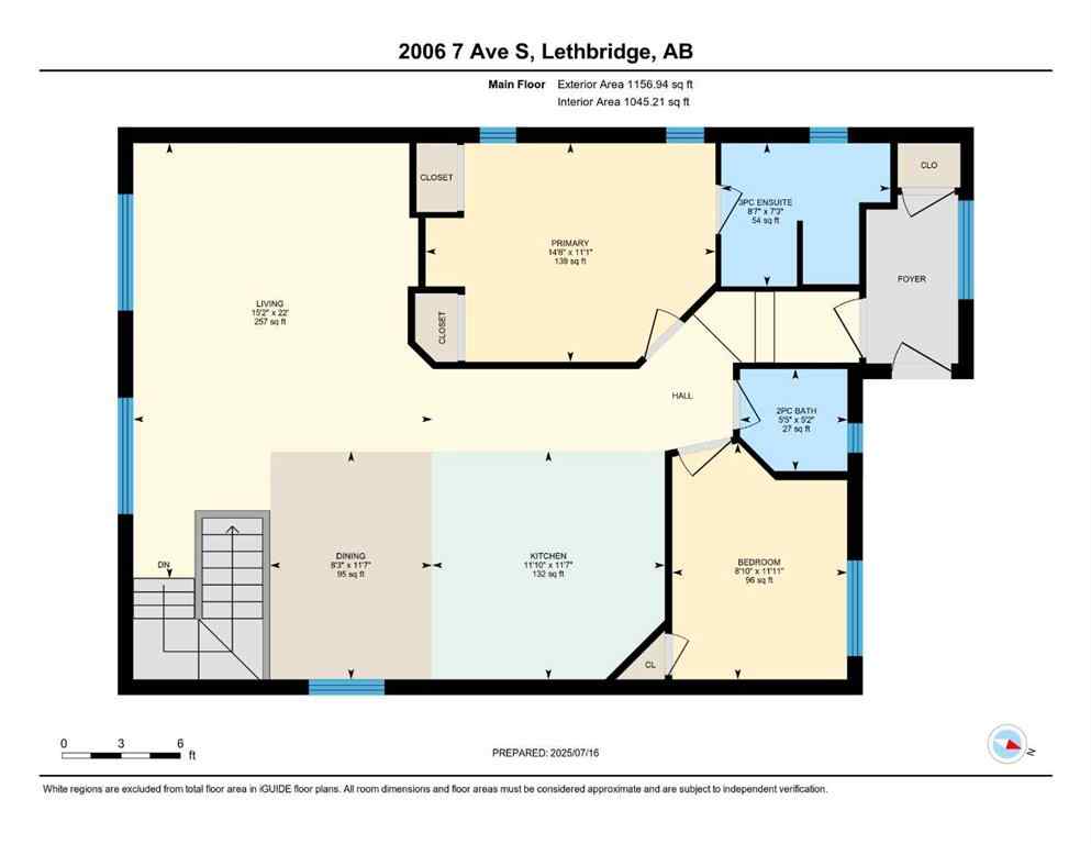 MLS® A2240377 - 2006 7 Avenue S in Victoria Park Lethbridge, Residential