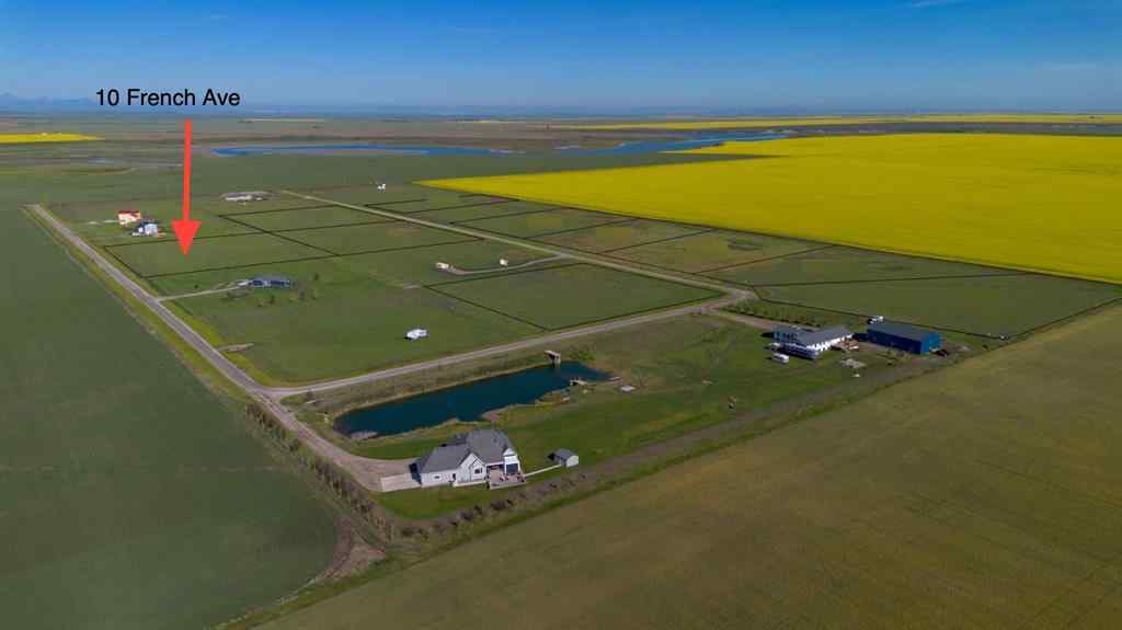 MLS® A2240393 - 10 French Avenue  in NONE Rural Cardston County, Land